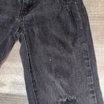 Black Ripped Flare Jeans Size 25 Photo 3