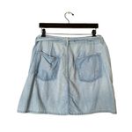 Lovers + Friends  denim skirt Liam tie waist sz 32 Photo 4