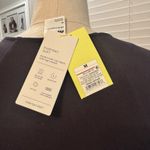 All In Motion  Black Long Sleeve Cropped Tight Fit Everyday Soft Shirt Size M Photo 3