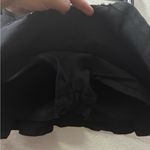 Mini Denim Black Layered Skirt with Cross Embellished Chains S Photo 5