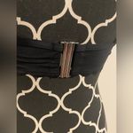 H&M NWOT Black Scallop Bikini Top with Clasp & Adjustable Straps size 34D Photo 2