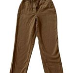 Vintage Boutique Europa Brushed Cotton Light Brown Jeans Size 4 Tan Photo 0