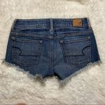 American Eagle  Outfitters Embroidered Floral Denim Shorts Size 0 Photo 1