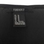 Forever 21 SZ M lightweight fit and flare black blouse Photo 3