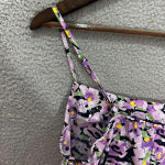Cider  Slip Dress Womens Medium‎ Purple Floral Sleeveless Dark Feminine Boho Y2K Photo 3