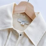 Vince NEW  Women’s Textured Shirt Jacket Bone Photo 1