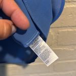 Saks 5th Avenue Saks Fifth Avenue blouse NEW steel Blue Layered Sleeveless Top keyhole back Photo 5