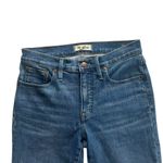 Lee Madewell Mid Rise Kick Out Crop Raw Hem Jeans Size 27 Photo 5