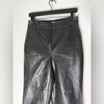 Babaton  Faux Leather Pants‎ Womens 6 Black Ankle Aritzia Photo 2