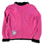 Jack B Quick 90s Pink Perfume Knit Cardigan size Medium Photo 1