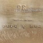 Rag and Bone Margot Waxed Black Suede 3" Stacked Heel Ankle Boots 36 6 Photo 5