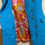 ZARA  Blue Tweed Waistcoat Blazer Vest Mini Dress Size Small Blogger Favorite Photo 11