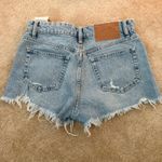 ZARA High-Waisted Jean Shorts Photo 1