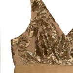 Little Mistress Final sale: New woman’s London Gold sequin dress Photo 4