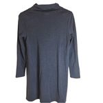 Pure Jill Turtleneck Tunic Dress Size Small Oversized Side Pocket. No flaws. Gray Photo 1