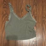 American Eagle Outfitters Green Tank Top Photo 1