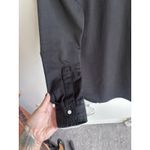 Frank & Eileen Mary Shirtdress Famous Denim Distressed Dress Black XS $328 Photo 10