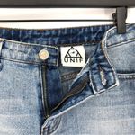 Unif Denim Jean Short Medium Blue 26 Photo 3
