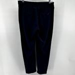 Athleta  Brooklyn Mid Rise Ankle Pants Tapered Pocket Rib Knit Trim Navy Blue 8P Photo 5