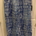 Habitat  Blue and White Wide Leg Pants Photo 0