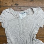 cupio  Women's Top‎ Tunic Tan Short Sleeve Size Small Photo 3