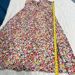 Julia Jordan  Size 16 Feminine White Floral Sweetheart Neck Dress Wedding Coastal Photo 11