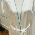 Linea Donatella Wedding White satin robe maid of honor wedding party Photo 0