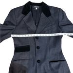 Philippe Adec Paris Women's Dark Gray & Black Vintage Blazer/Coat size 6 Photo 12