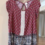 Miami Silky Flowy Crochet Lace Top Photo 3