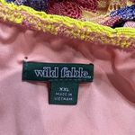 Wild Fable Multi Color Crochet Striped Dress Photo 4