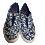 Rocket Dog ‎ Blue and White Oxnard Deb Eyelet Slip Ons Fashion Sneakers Size 10 Photo 2