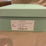 Aquazzura Ray of Light Plexi Crystal Peep 105. NIB Black Size 6.5 Photo 6