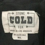 Stone Cold Fox  Liam black tank crop top in size m/l Photo 7