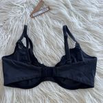 SKIMS  Fits Everybody Lace Demi Underwire Bra Onyx Size 36DDD Photo 4