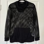 None Rock <3 Rose Couture Fishnet Hoodie - Size S Photo 8