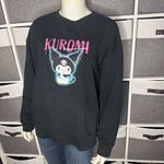 Uniqlo X Sanrio Characters UT Kuromi Black Sweatshirt Womens Size Small Photo 11