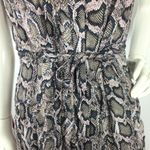 ALLSAINTS  Tate Misra Snake Print Maxi Dress Asymmetric Photo 15