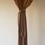 MISA Los Angeles mustard yellow gold wrap short sleeve maxi wrap dress Photo 1