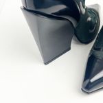 Sergio Rossi  Black Green Western Pointy Toe Ankle Booties, EU 36 Photo 5