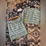 Tory Burch  Tweed Blazer and Skirt Set Size 4 New! Photo 4