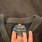 Cashmere Italian Sweater Vest Club Room S Black Photo 1