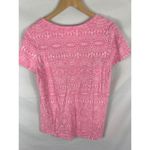Fresh Produce  Light Pink Ocean Beach Print Hi Lo Tshirt Size Medium Photo 4