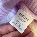 NWT Repeat cashmere silver edition tie dye side knot lilac organic sweater sz L Size L Photo 6
