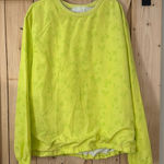 Disney NWOT lime green athletic pullover Photo 0