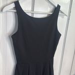 Susana Monaco Fit & Flare Tank Mini Dress Black Sleeveless Dress W1311 Sz S Photo 2