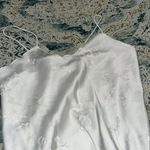 None Vintage floral dainty Elegant White Slip nightie size medium Photo 0