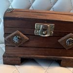 5 piece JEWELRY bundle with wooden box keepsake box Green Photo 9