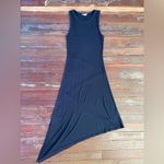 Anthropologie  Bordeaux Seamed Asymmetrical Maxi Side Slit Dress - Sz S 💚🎀 Photo 8