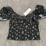 Urban Outfitters  Fifi Ruched Cropped Top NWT Size S Photo 4