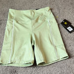 Body Glove  Green High Waist Active Biker Gym Shorts SIZE S Photo 0